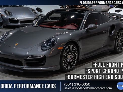 Used 2014 Porsche 911 Turbo w/ Sport Chrono Package AWD/4WD image 1