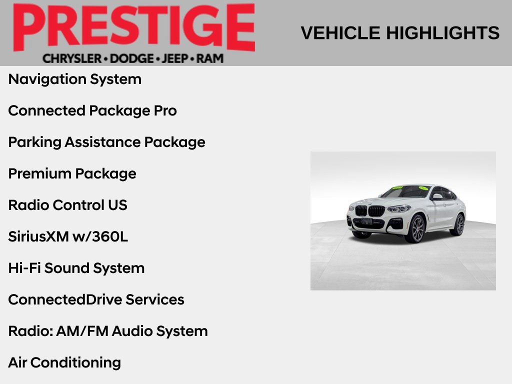 Used 2021 BMW X4 M40i w/ Premium Package AWD/4WD image 2