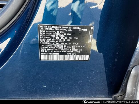 Used 2018 Volkswagen Atlas SEL image 14