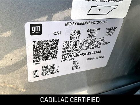 Used 2023 Cadillac XT5 Luxury w/ LPO, Floor Liner Package AWD/4WD image 31