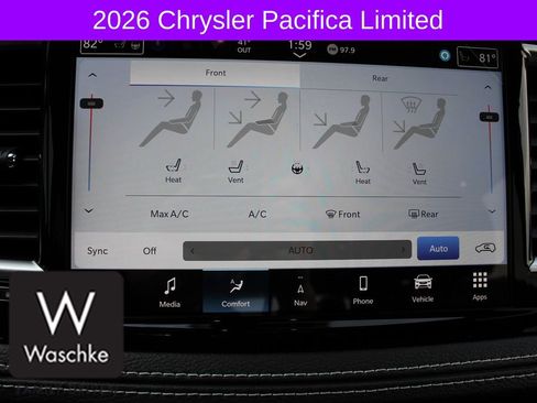 New 2026 Chrysler Pacifica Limited w/ S Appearance Package image 47