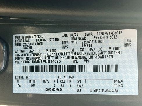 Used 2023 Ford Escape ST-Line w/ Tech Pack #1 image 31