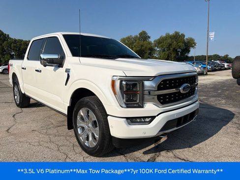 Used 2023 Ford F150 Platinum w/ Equipment Group 701A High AWD/4WD image 2