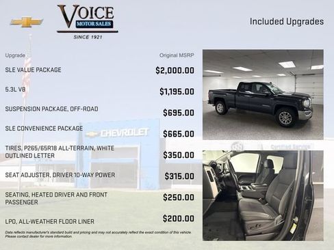 Used 2018 GMC Sierra 1500 SLE w/ SLE Value Package image 4