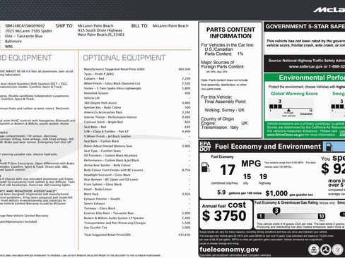 New 2025 McLaren 750S Spider image 31