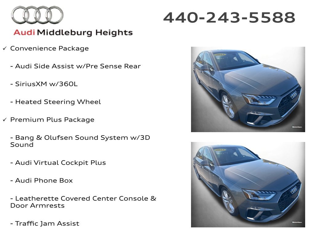Used 2023 Audi A4 2.0T Premium Plus w/ Premium Plus Package AWD/4WD image 12