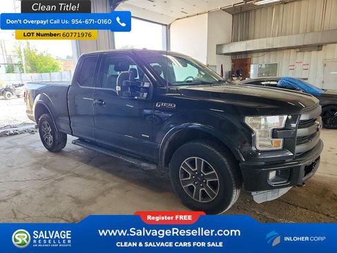 Used 2015 Ford F150 Lariat AWD/4WD image 5