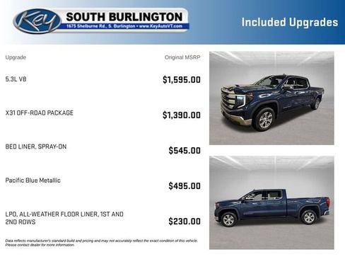 Used 2022 GMC Sierra 1500 SLE w/ X31 Off-Road Package AWD/4WD image 3