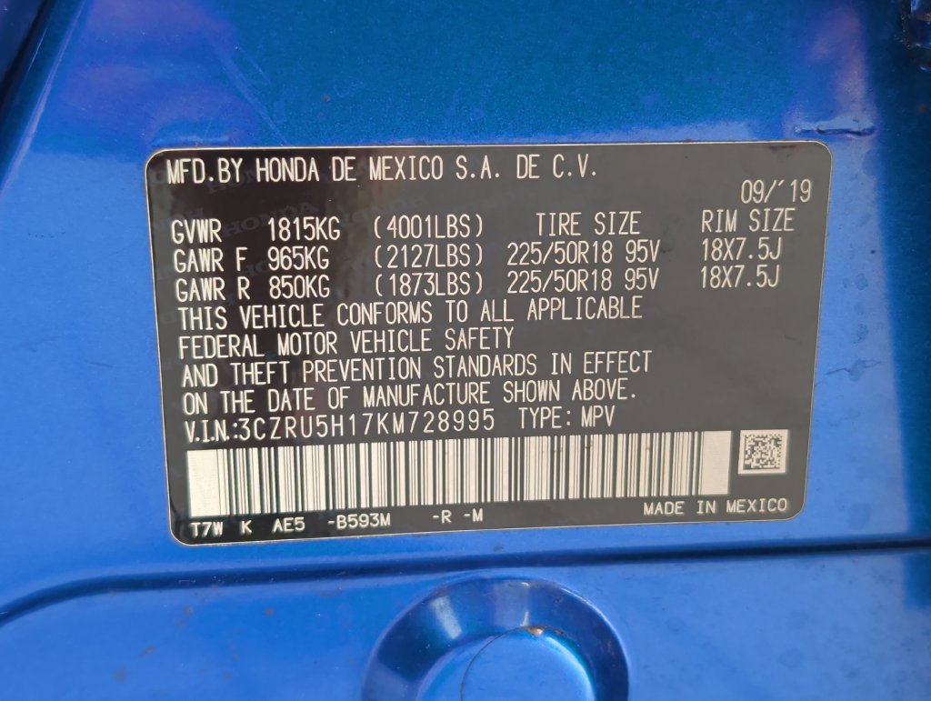 Used 2019 Honda HR-V Sport image 34