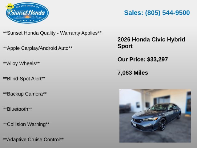 Used 2026 Honda Civic Sport image 5