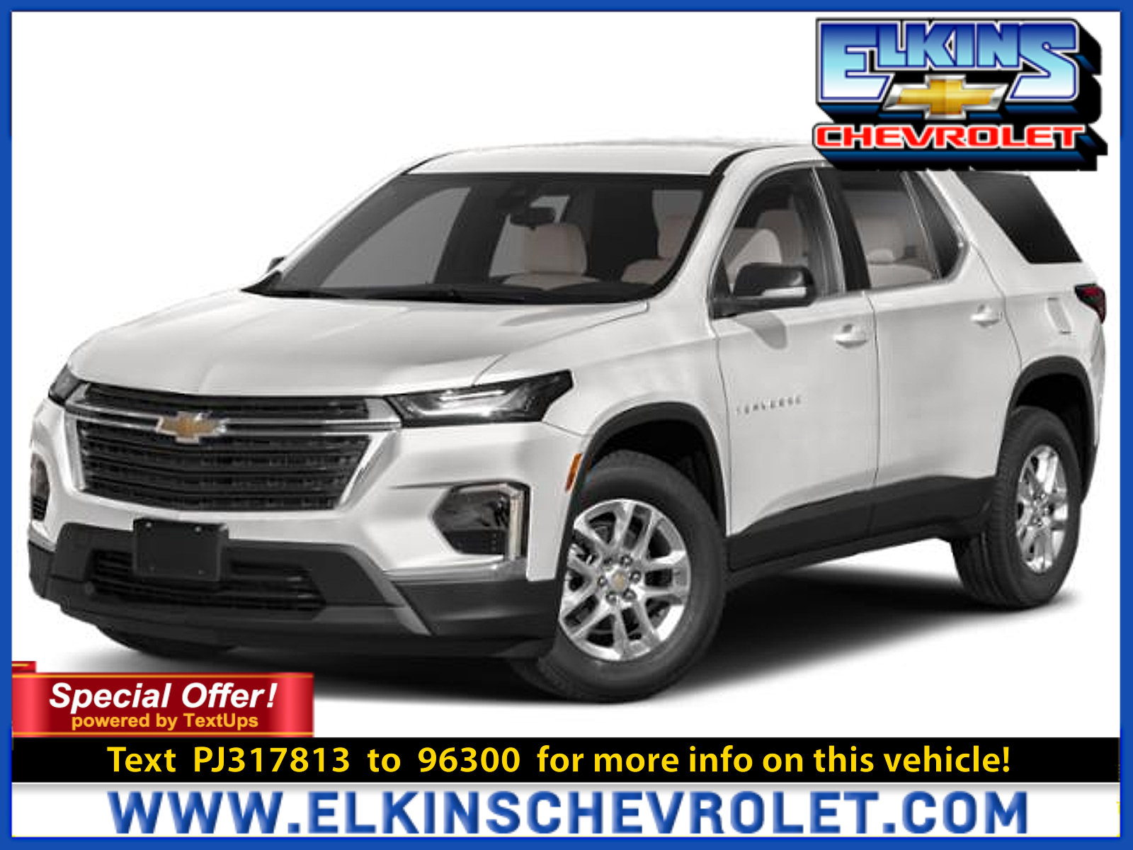 Used 2023 Chevrolet Traverse LT w/ LT Premium Package AWD/4WD image 1