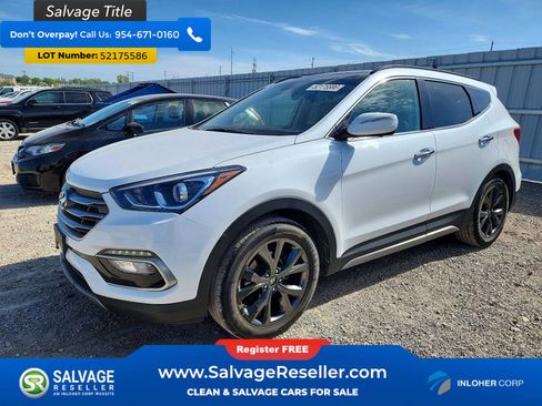 Used 2017 Hyundai Santa Fe Sport AWD/4WD image 1