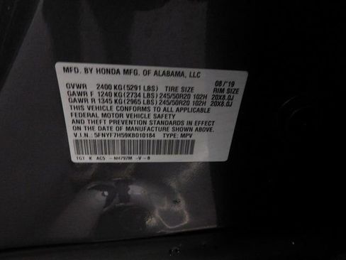 Used 2019 Honda Passport EX-L image 53