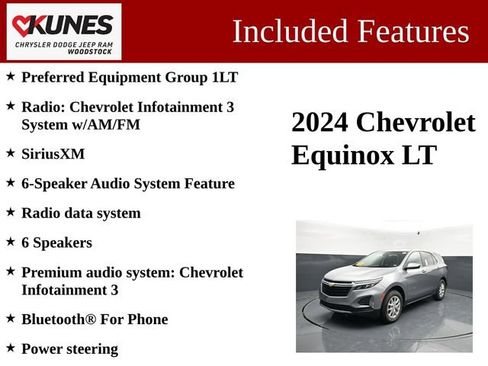 Used 2024 Chevrolet Equinox LT AWD/4WD image 3