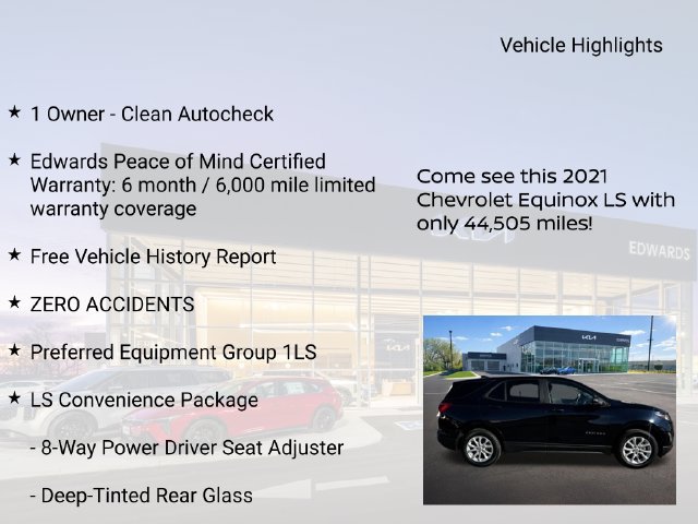 Used 2021 Chevrolet Equinox LS w/ LS Convenience Package AWD/4WD image 11