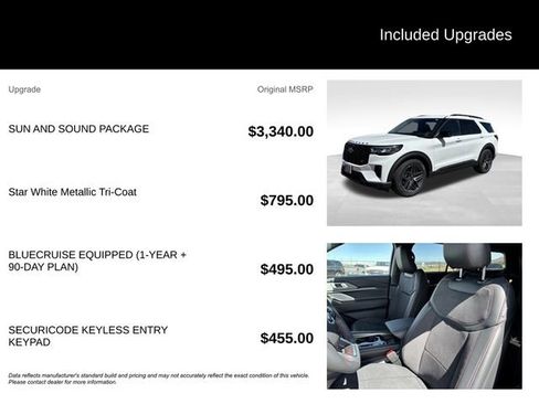 New 2026 Ford Explorer ST w/ Sun And Sound Package image 5