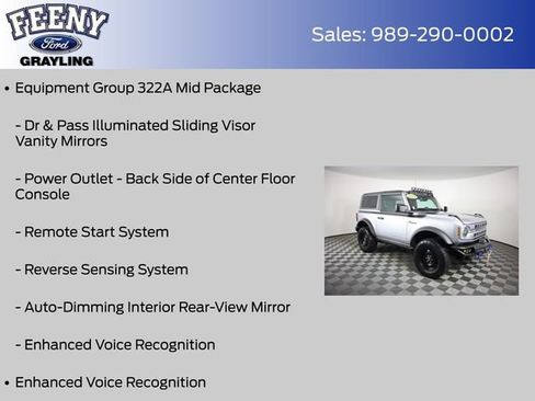 Used 2021 Ford Bronco Black Diamond AWD/4WD image 12