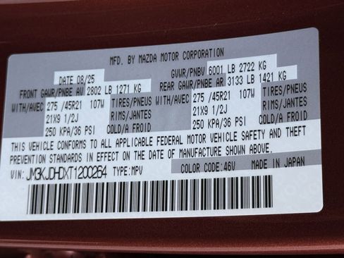 New 2026 MAZDA CX-70 3.3 Turbo w/ Premium Package image 28