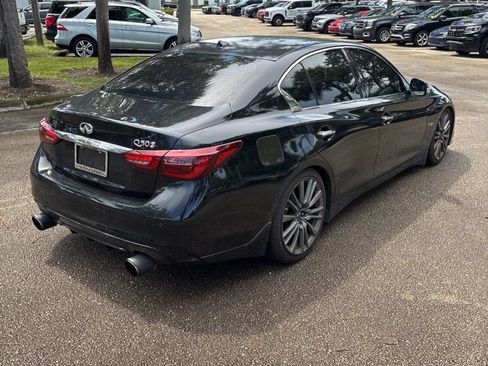 Used 2018 INFINITI Q50 Red Sport 400 w/ Proactive Package RWD image 4