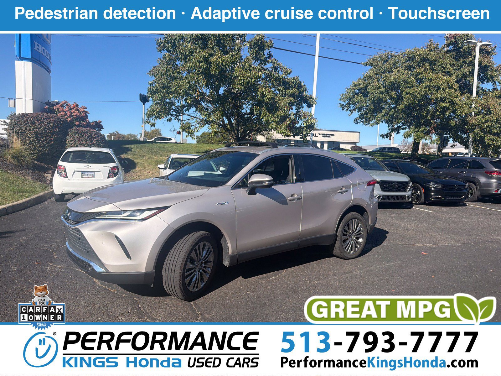 Used 2021 Toyota Venza XLE w/ Softex Package AWD/4WD image 1