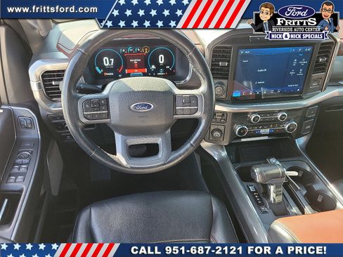 Certified 2023 Ford F150 Lariat w/ Max Trailer Tow Package AWD/4WD image 5