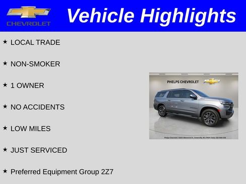 Certified 2022 Chevrolet Suburban Z71 AWD/4WD image 2