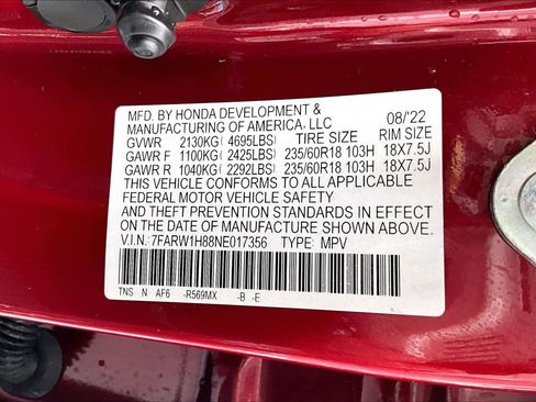 Certified 2022 Honda CR-V EX-L image 66