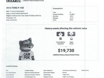 Used 2012 Ford F150 XL w/ Trailer Tow Pkg