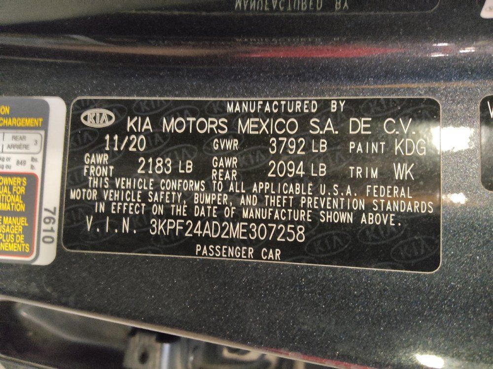 Used 2021 Kia Forte LXS FWD image 33