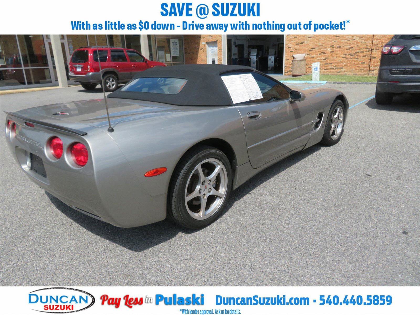 Used 2001 Chevrolet Corvette Convertible w/ Preferred Equipment Group2 RWD image 3