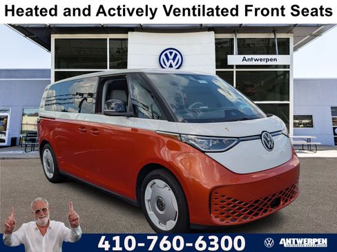 Used 2025 Volkswagen ID. Buzz 1st Edition w/ Cupholders Package RWD image 1