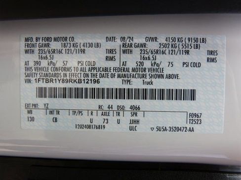 Used 2024 Ford Transit 250 Low Roof w/ Exterior Upgrade Package RWD image 38