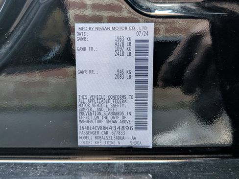 Used 2024 Nissan Altima 2.5 SR image 34