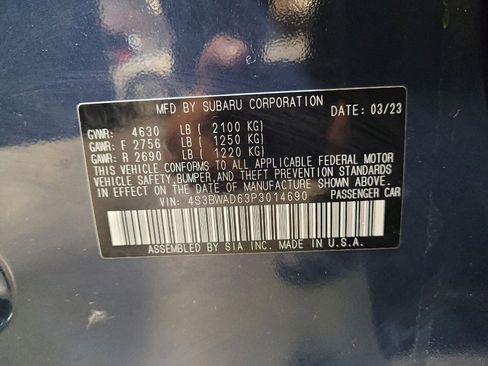 Used 2023 Subaru Legacy Premium AWD/4WD image 33