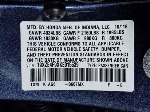 Used 2019 Honda Insight Touring image 31