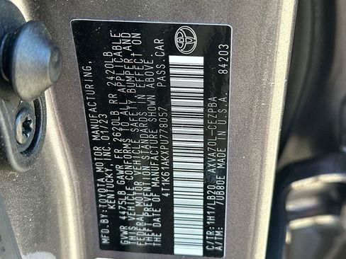 Certified 2023 Toyota Camry XSE w/ Navigation Package image 37