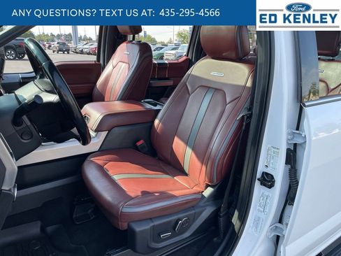 Used 2018 Ford F350 Platinum w/ Platinum Ultimate Package AWD/4WD image 3