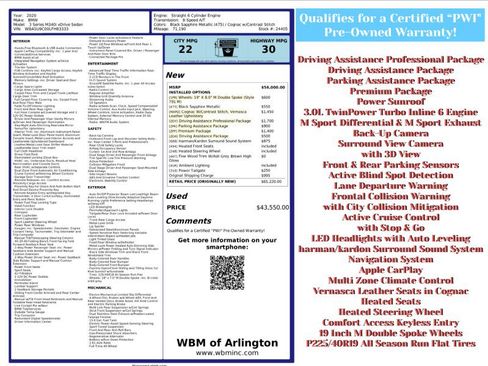 Used 2020 BMW M340i xDrive image 2