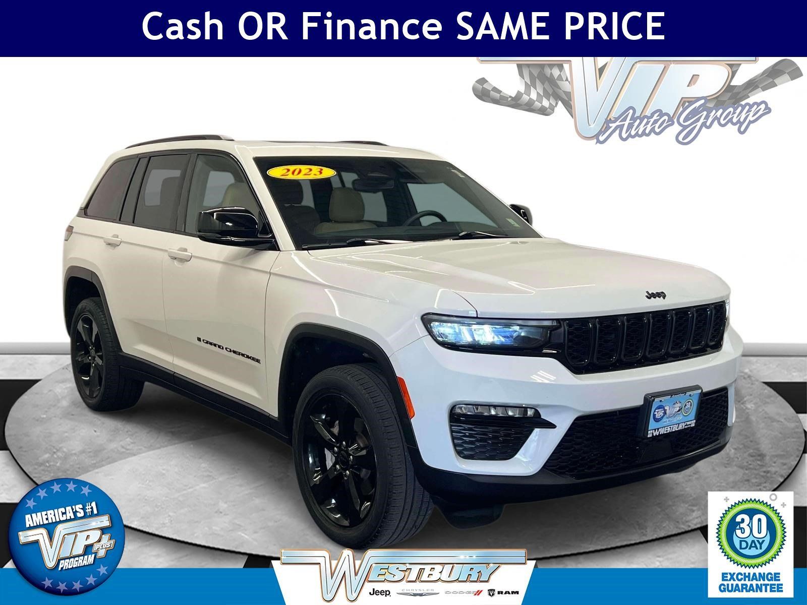 Used 2023 Jeep Grand Cherokee Limited w/ Black Appearance Package AWD/4WD image 1