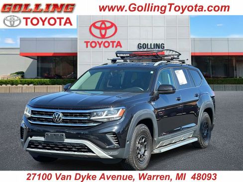 Used 2021 Volkswagen Atlas SEL AWD/4WD image 1