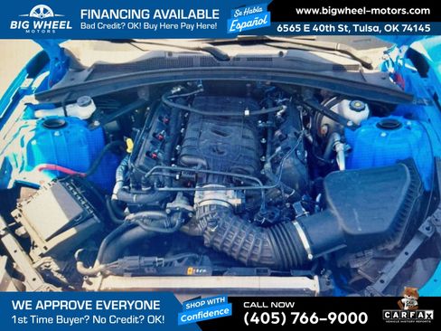Used 2022 Chevrolet Camaro SS RWD image 3