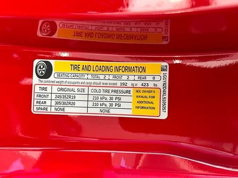 Used 2020 Chevrolet Corvette Stingray Premium Cpe w/ 3LT Preferred Equipment Group RWD image 16