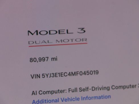 Used 2021 Tesla Model 3 Performance AWD/4WD image 23