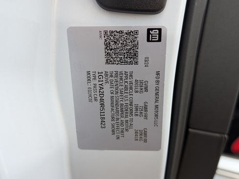 Used 2024 Chevrolet Corvette Stingray Coupe w/ Battery Protection Package RWD image 36