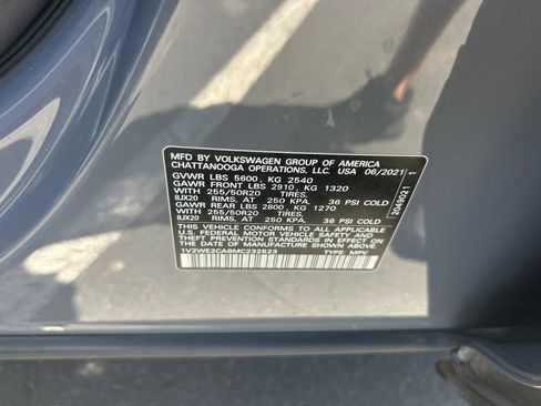 Used 2021 Volkswagen Atlas Cross Sport SE w/ V6 Towing Package FWD image 24