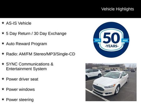 Used 2014 Ford Fusion SE w/ Equipment Group 202A image 5