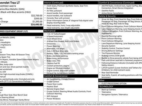 Used 2025 Chevrolet Trax LT FWD image 40