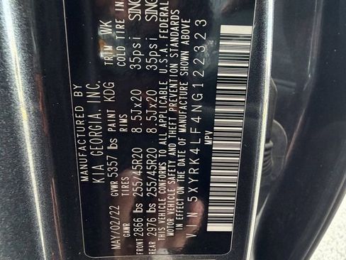 Used 2022 Kia Sorento SX FWD image 34