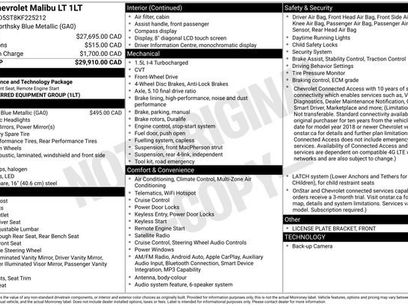 Used 2019 Chevrolet Malibu LT