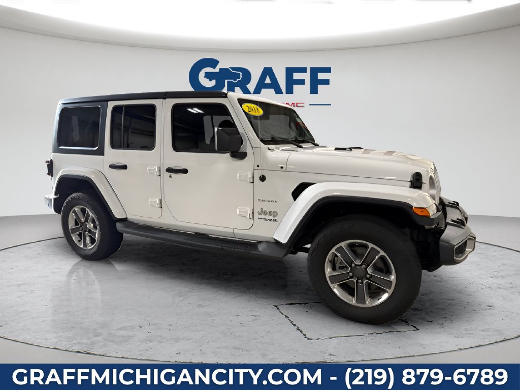 Used 2018 Jeep Wrangler Unlimited Sahara AWD/4WD image 8